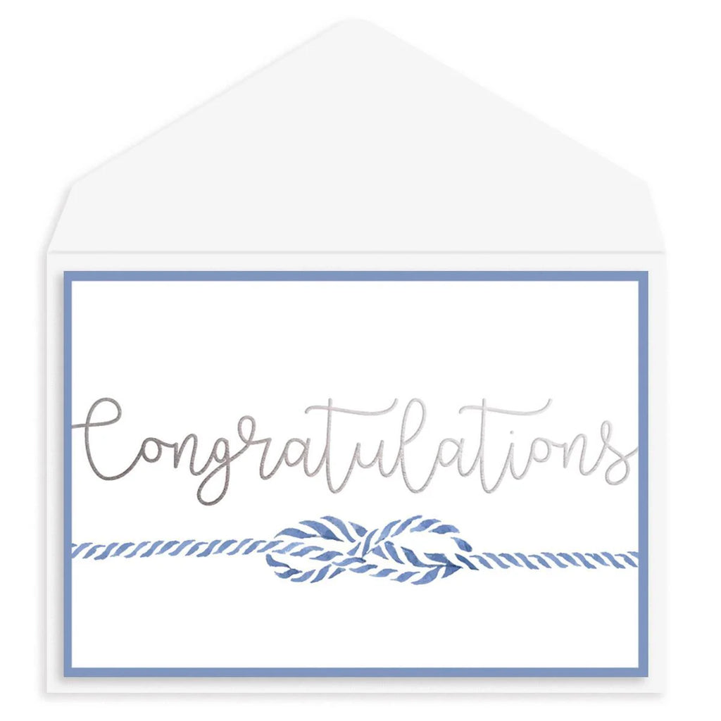 Tying The Knot Wedding Card