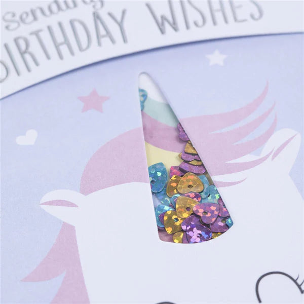 Unicorn Handmade Birthday Card