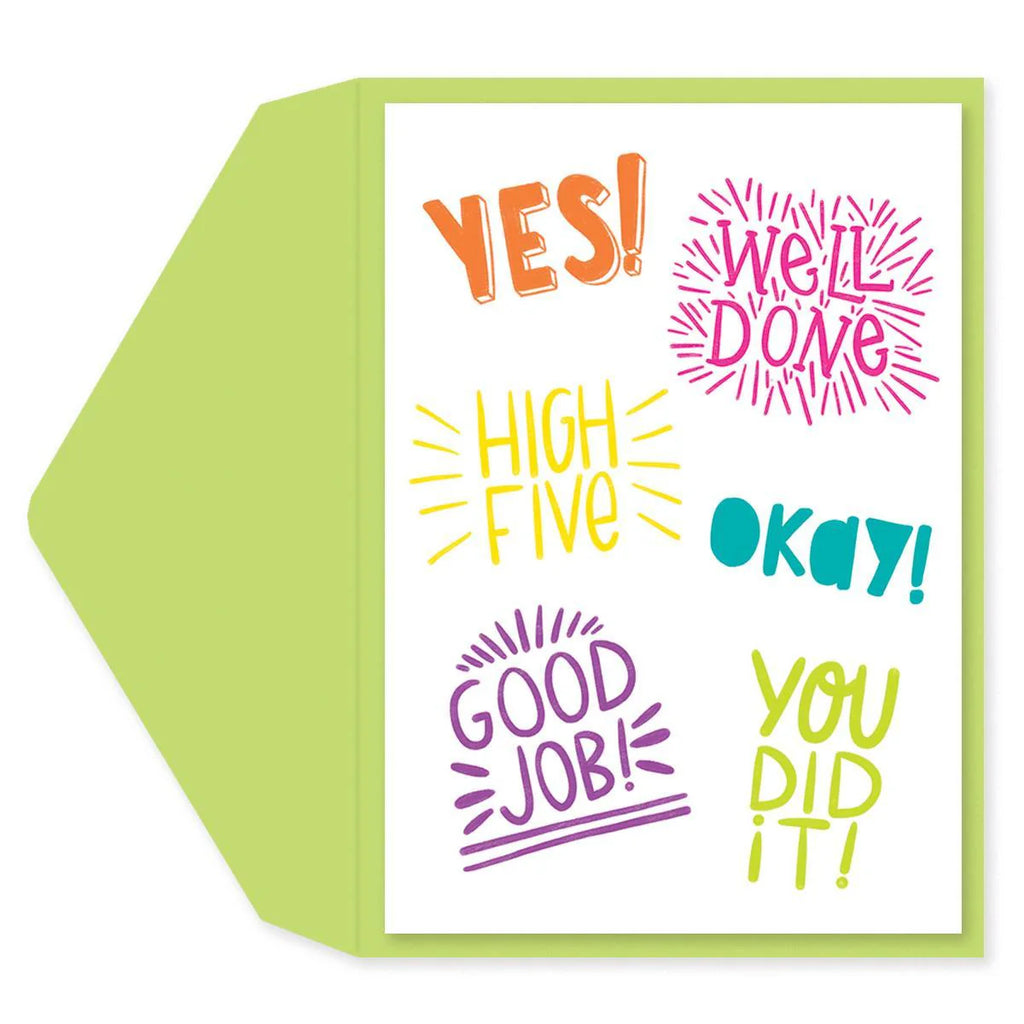 Well Done Congratulations Card