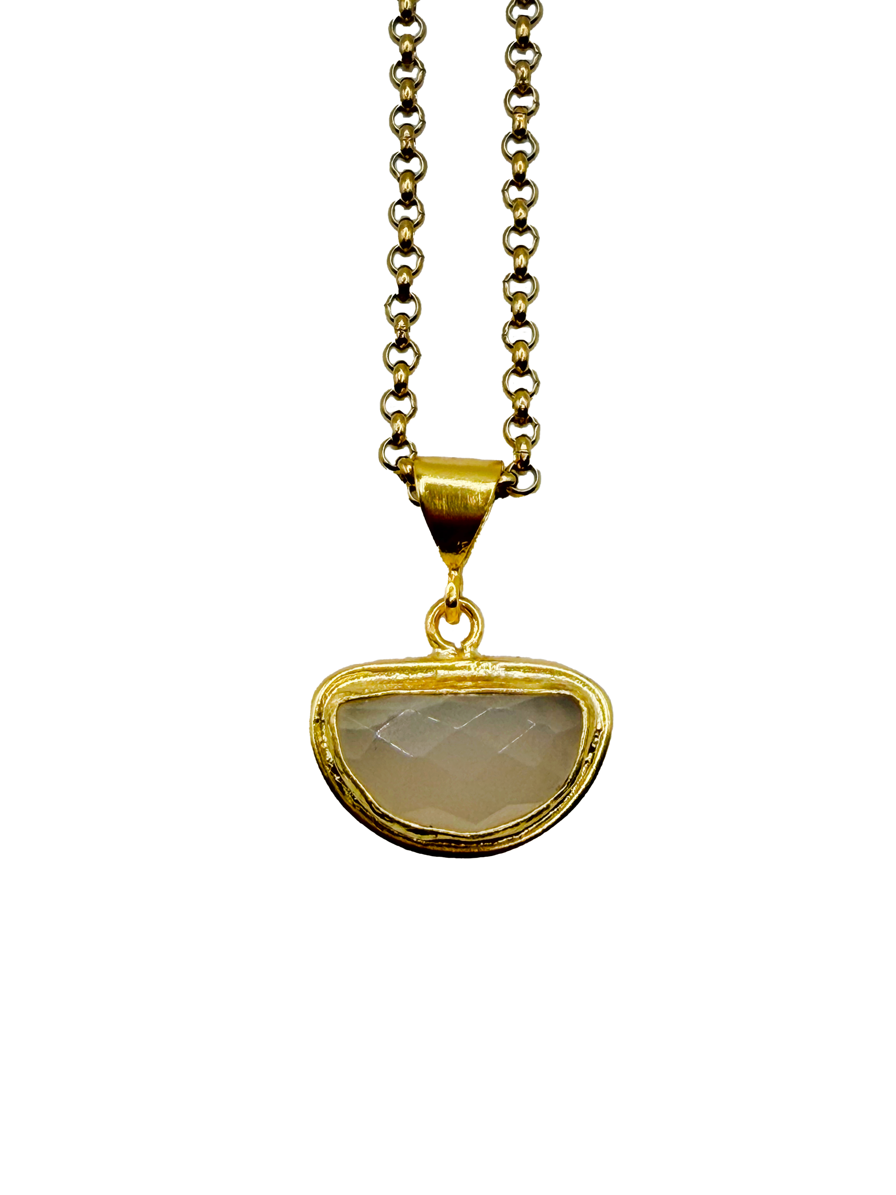 Half Moon Goddess Necklace