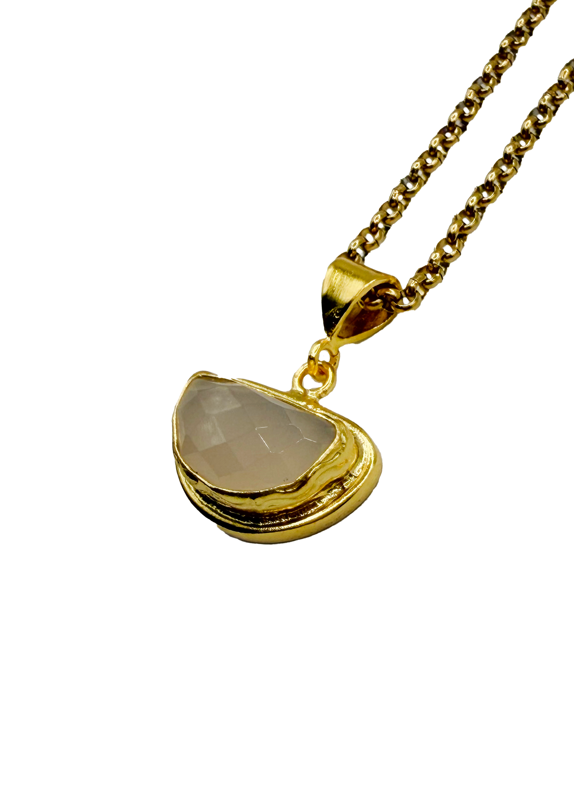 Half Moon Goddess Necklace