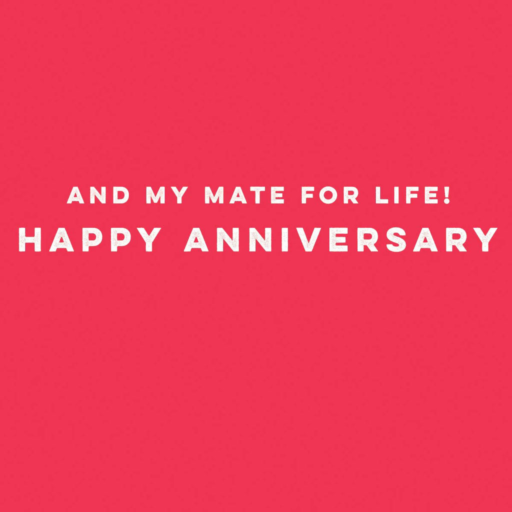 You're My Lobster Anniversary Card