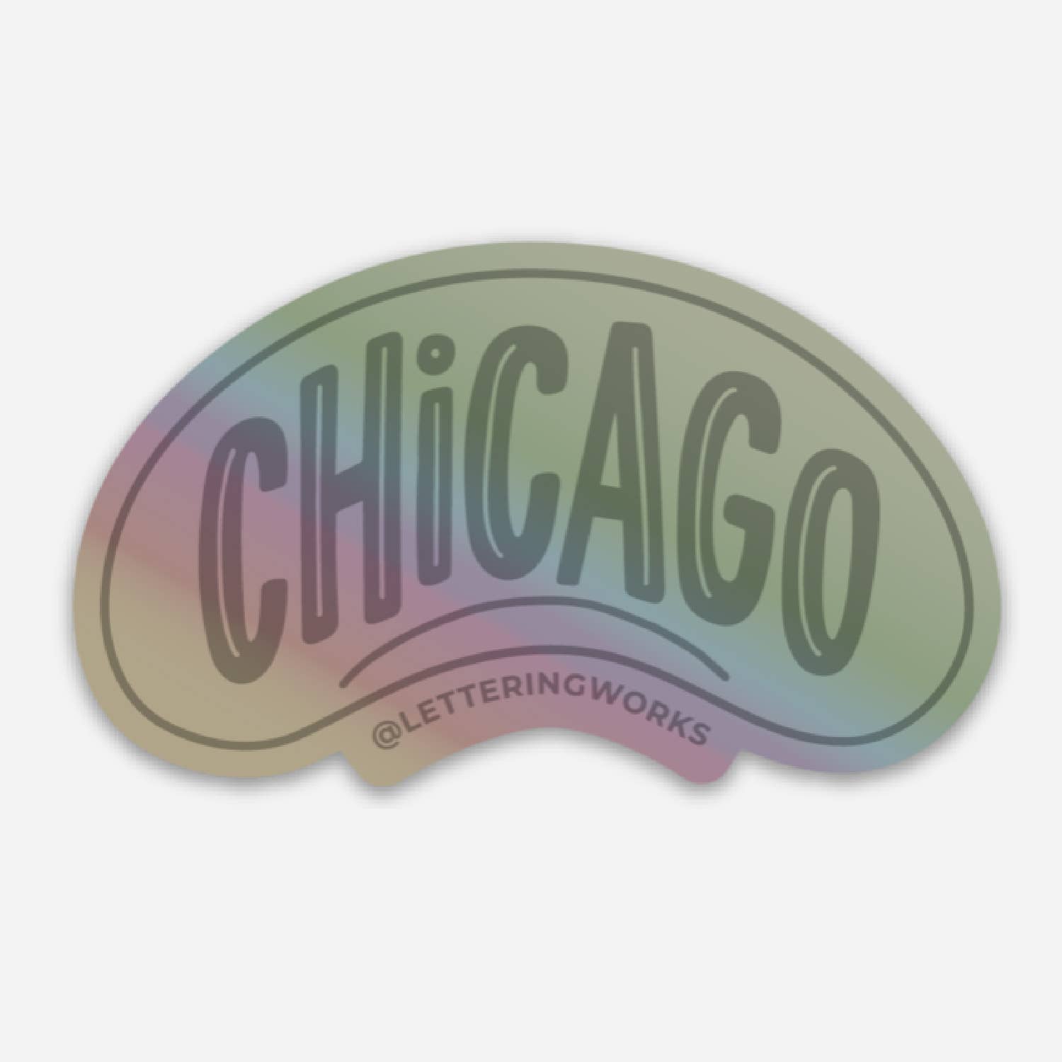 Chicago Bean (Cloud Gate) Sticker