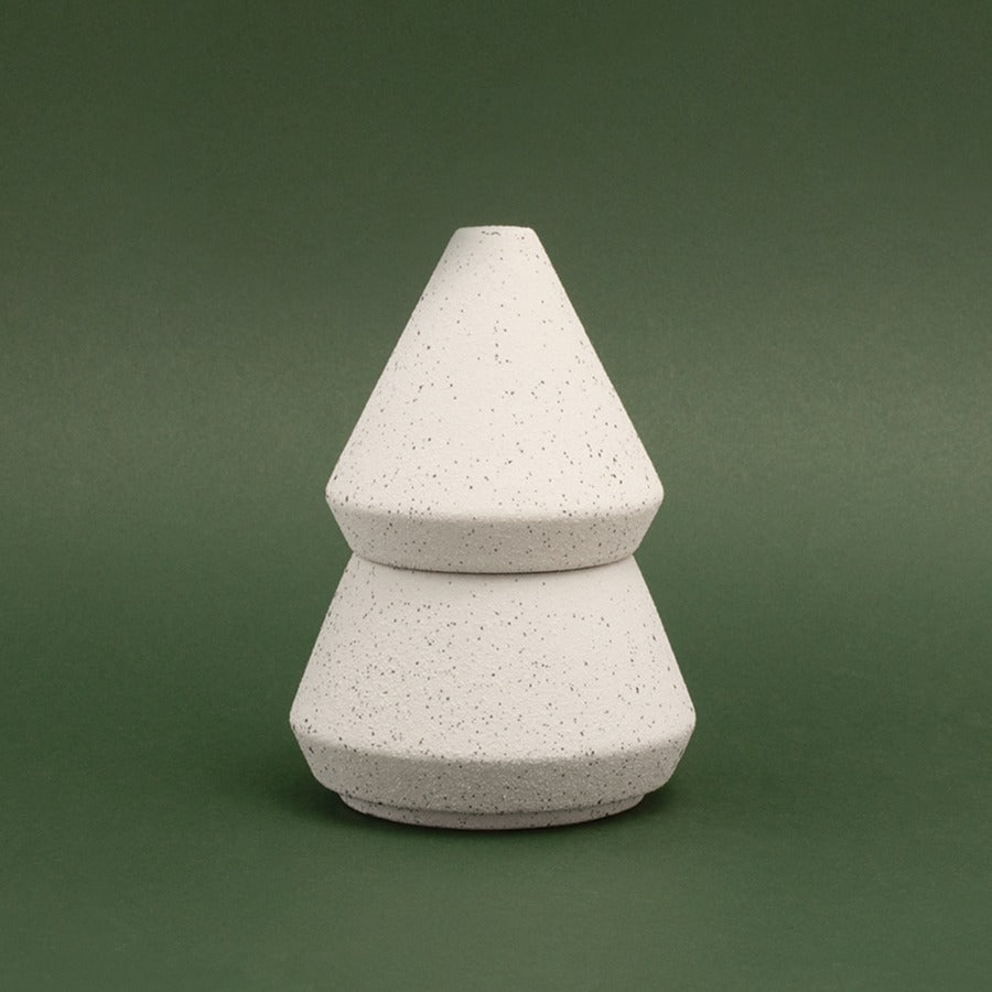 Cypress & Fir Holiday Speckle Tree Stack - One Strange Bird