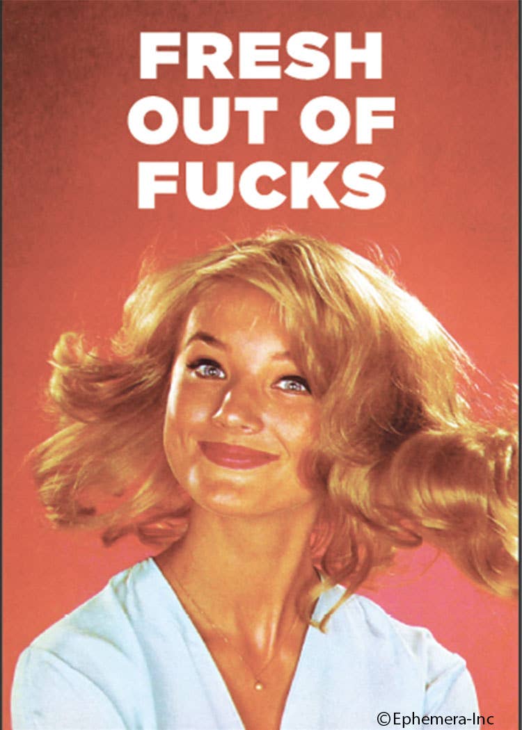 Magnet-Fresh out of fucks - One Strange Bird