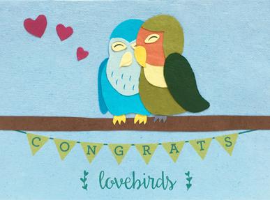 Congrats Lovebirds - One Strange Bird
