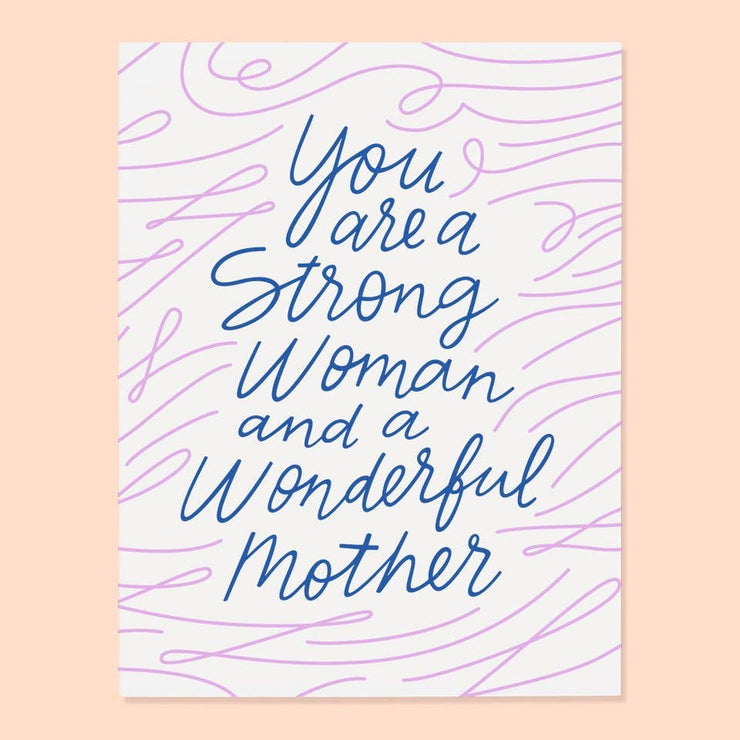 Strong Woman Card