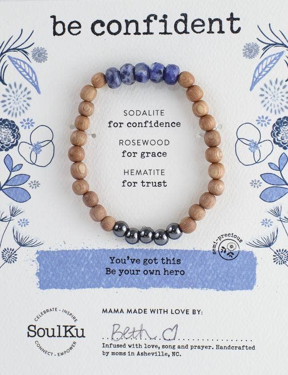 Sodalite Be Your Own Hero Bracelet to Be Confident - BYOHSO