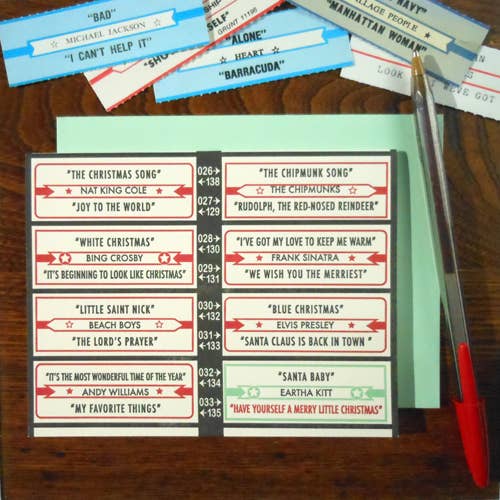 Holiday Jukebox Greeting Card