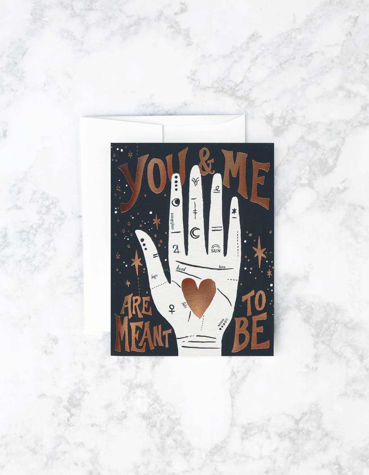 Palmistry Card - One Strange Bird