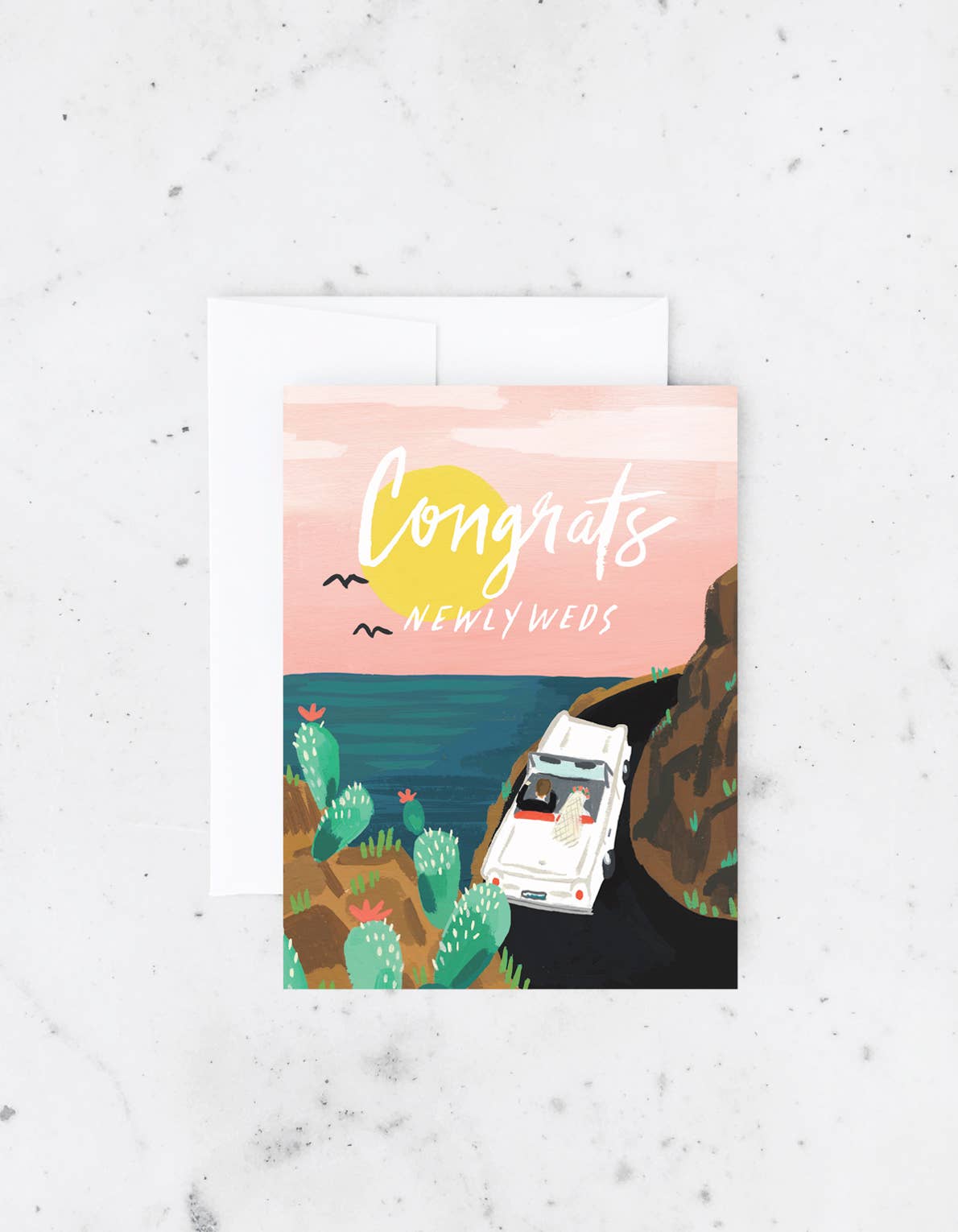 Honey Mooners Card - One Strange Bird