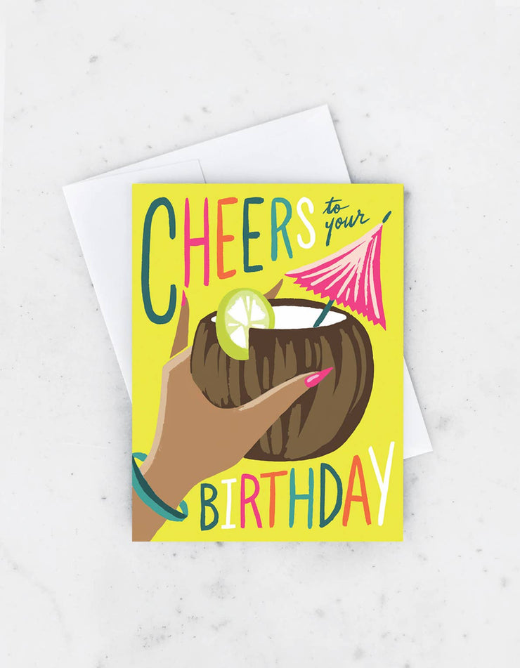 Birthday Cocktail Card