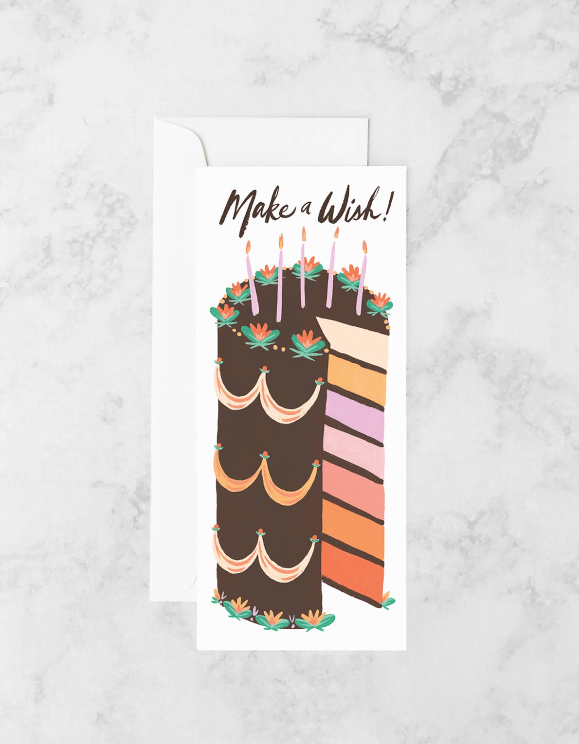 Layer Cake Card - One Strange Bird