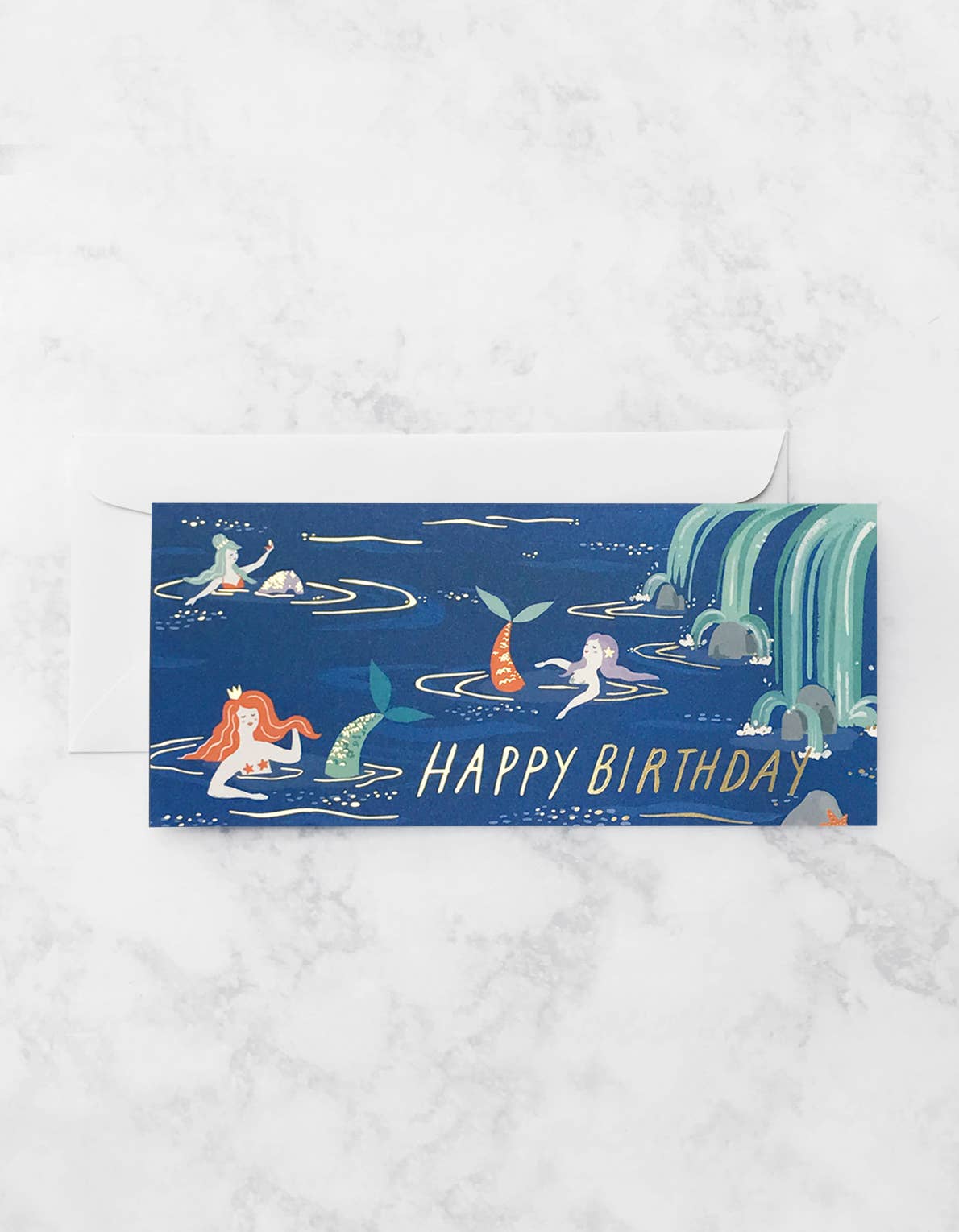 Mermaid Lagoon Card
