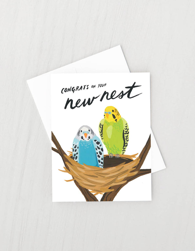 New Nest Card - One Strange Bird