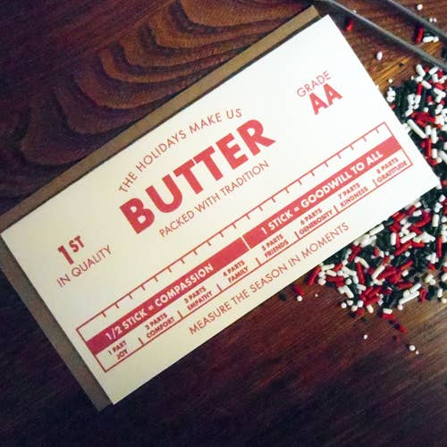the holidays make us butter pack/6