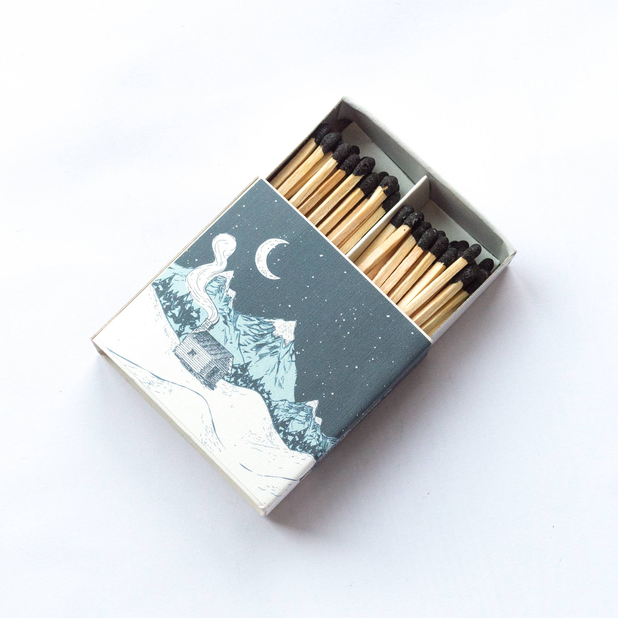 Snow Capped Mountains Matchbox Collection - One Strange Bird