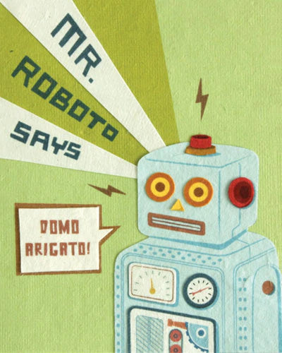 Domo Arigato - Thank you card