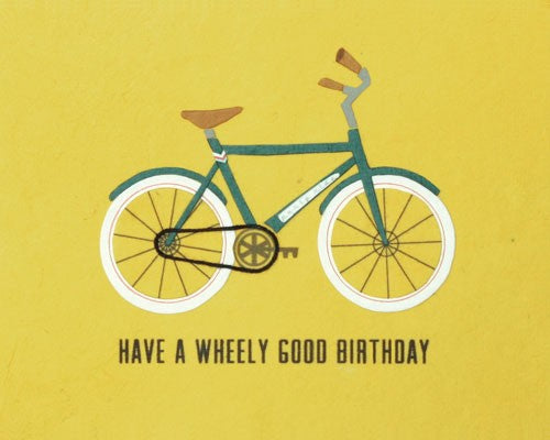 Wheely Good Birthday - One Strange Bird