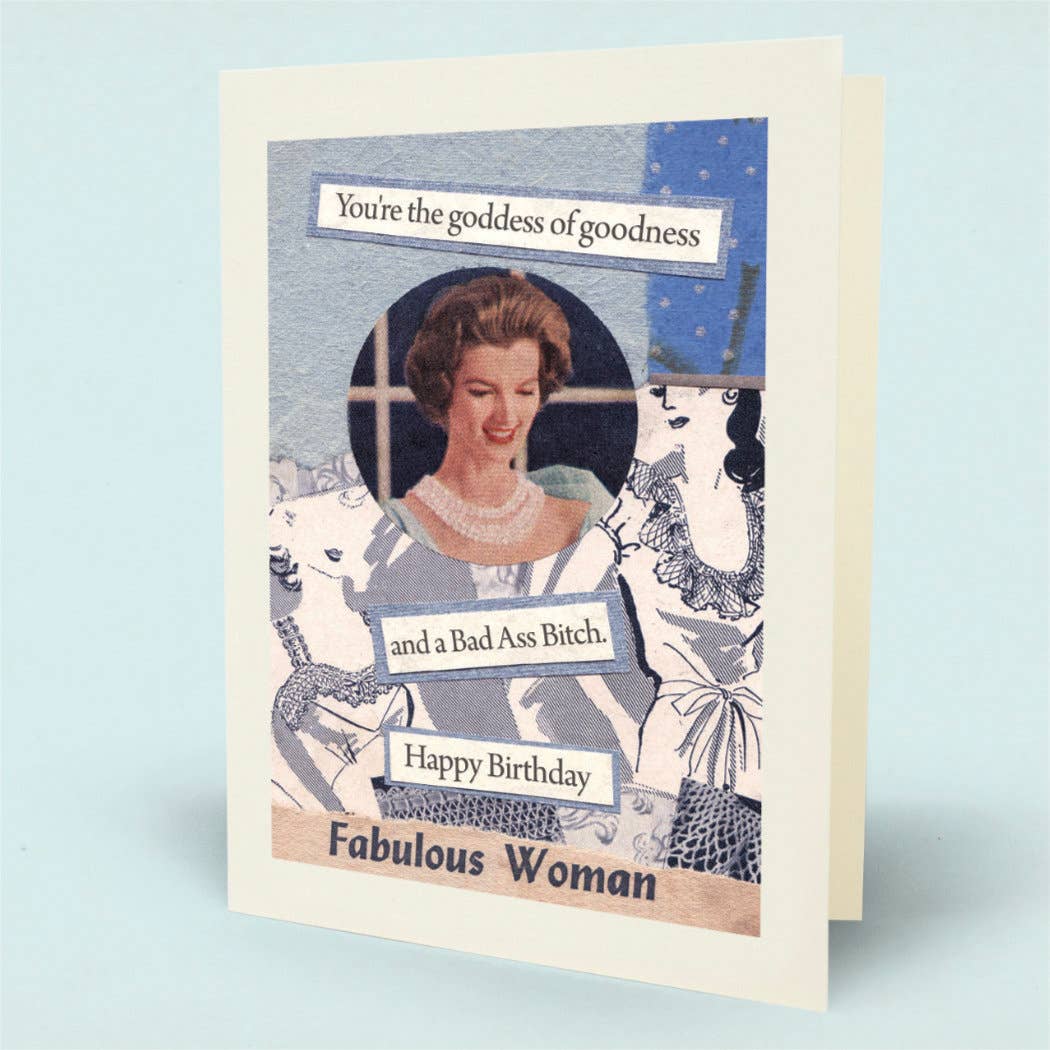 Goddess Of Goodness Card