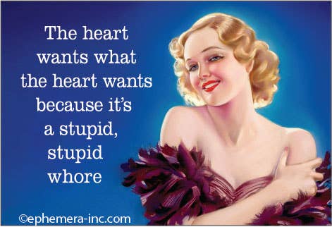 Magnet-The heart wants what the heart wants…