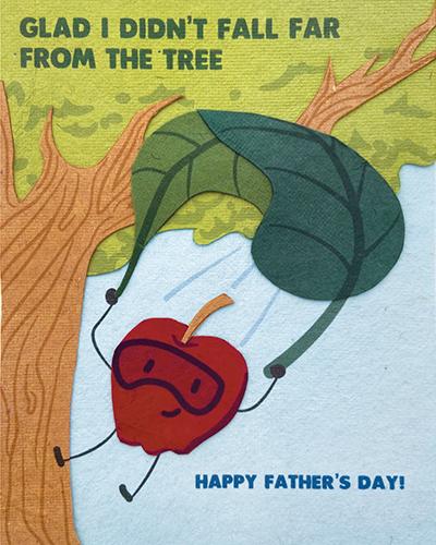 Apple Tree Father's Day - One Strange Bird