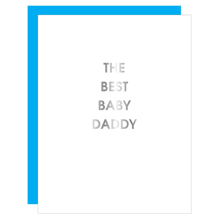 Best Baby Daddy - Father's Day Card