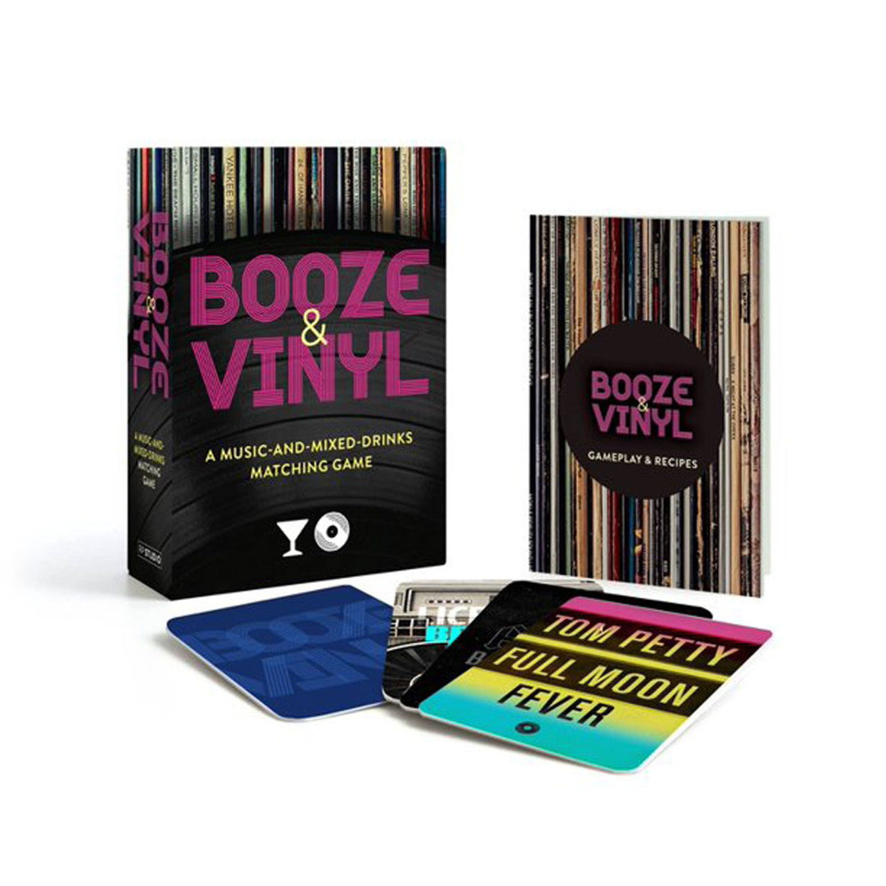Booze & Vinyl Matching Game