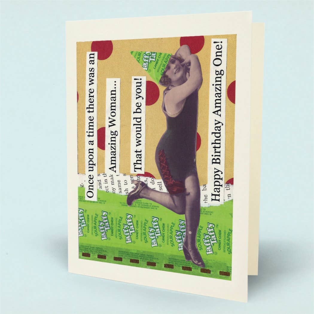 Amazing Woman Card