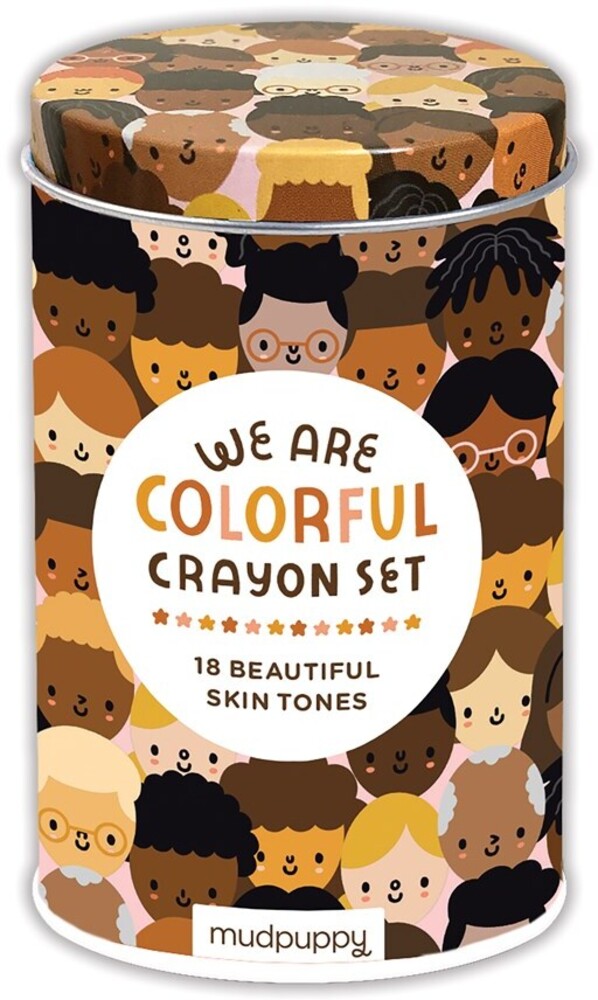 We Are Colorful Skin Tone Crayon Set