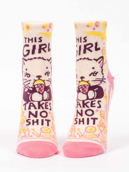 This Girls Takes No Sh*t W-Ankle Socks