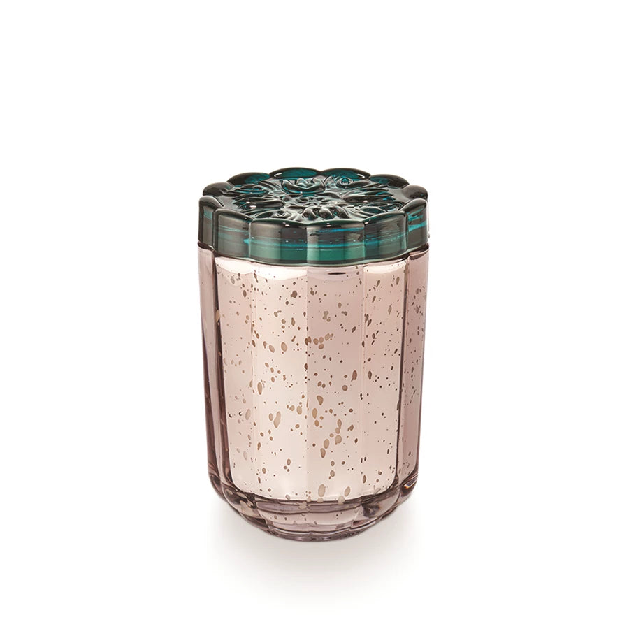 Flourish Glass Candle