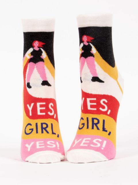Yes Girl, Yes W-Ankle Socks