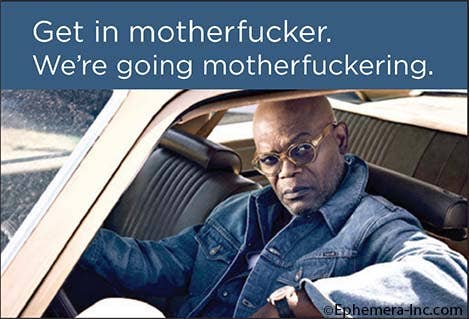 Magnet-Get in motherfucker. We're going motherfuckering.