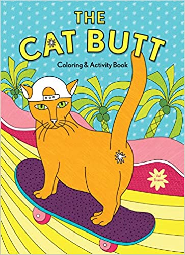 Cat Butt Coloring and Activity Book