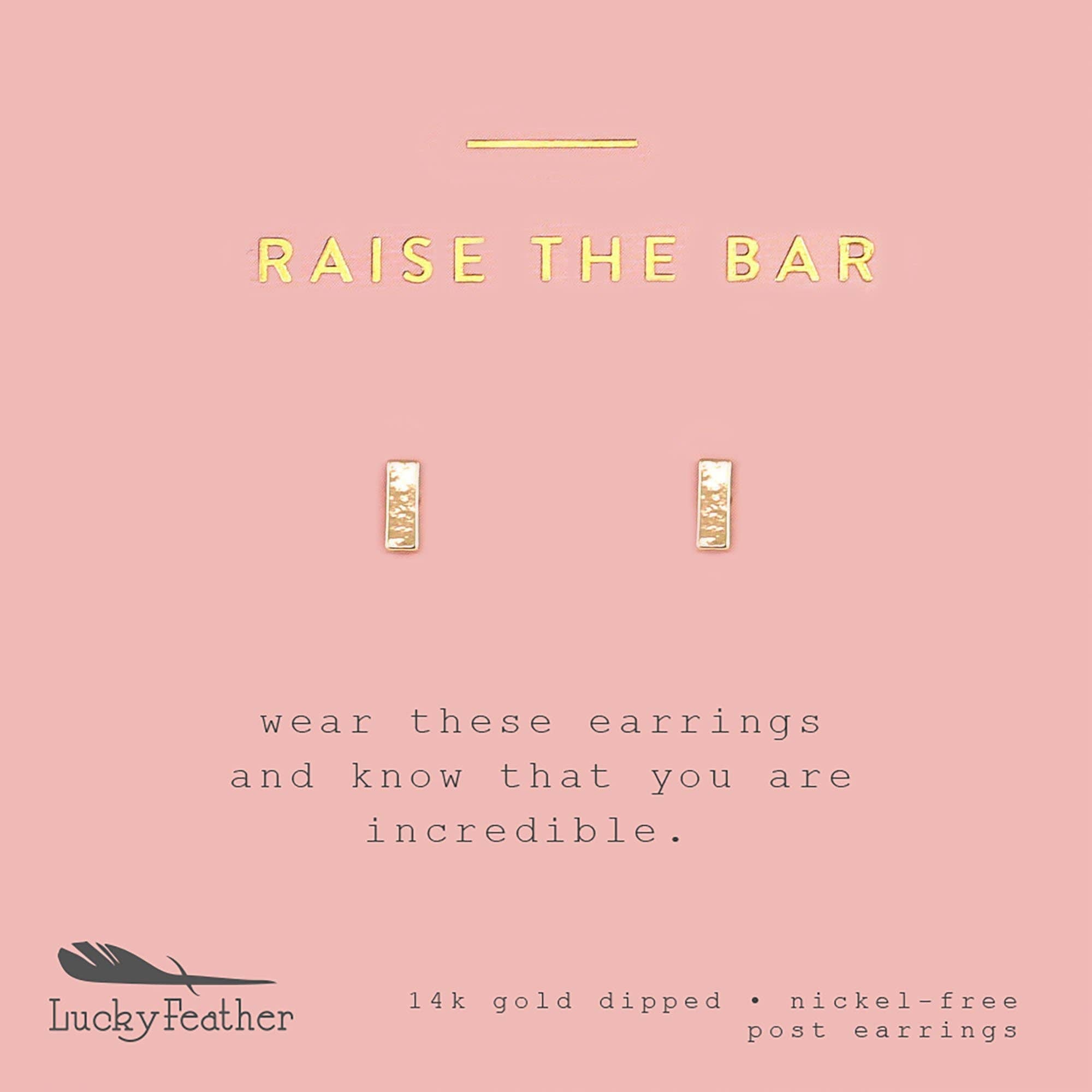 New Moon Gold Earrings - Raise Bar