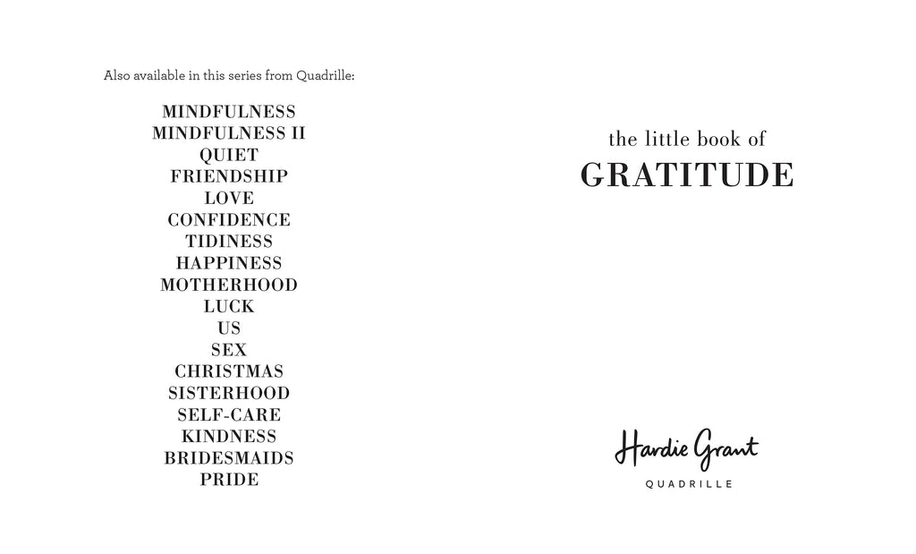 The Little Book of Gratitude - One Strange Bird