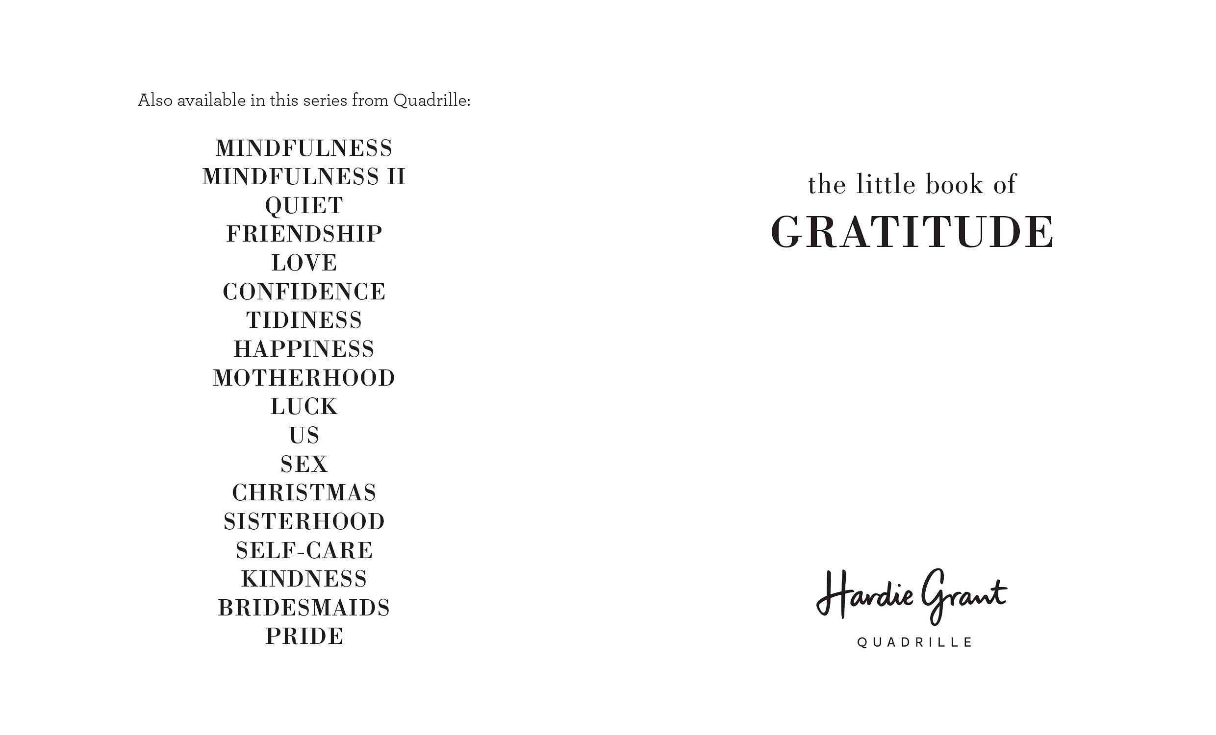 The Little Book of Gratitude - One Strange Bird