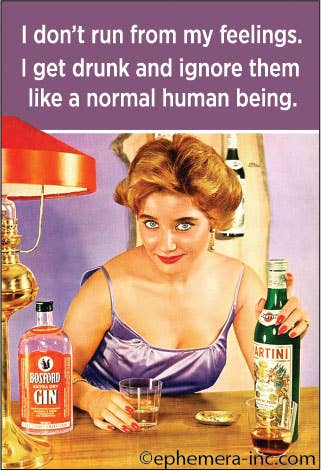 MAGNET: I don't run from my feelings.