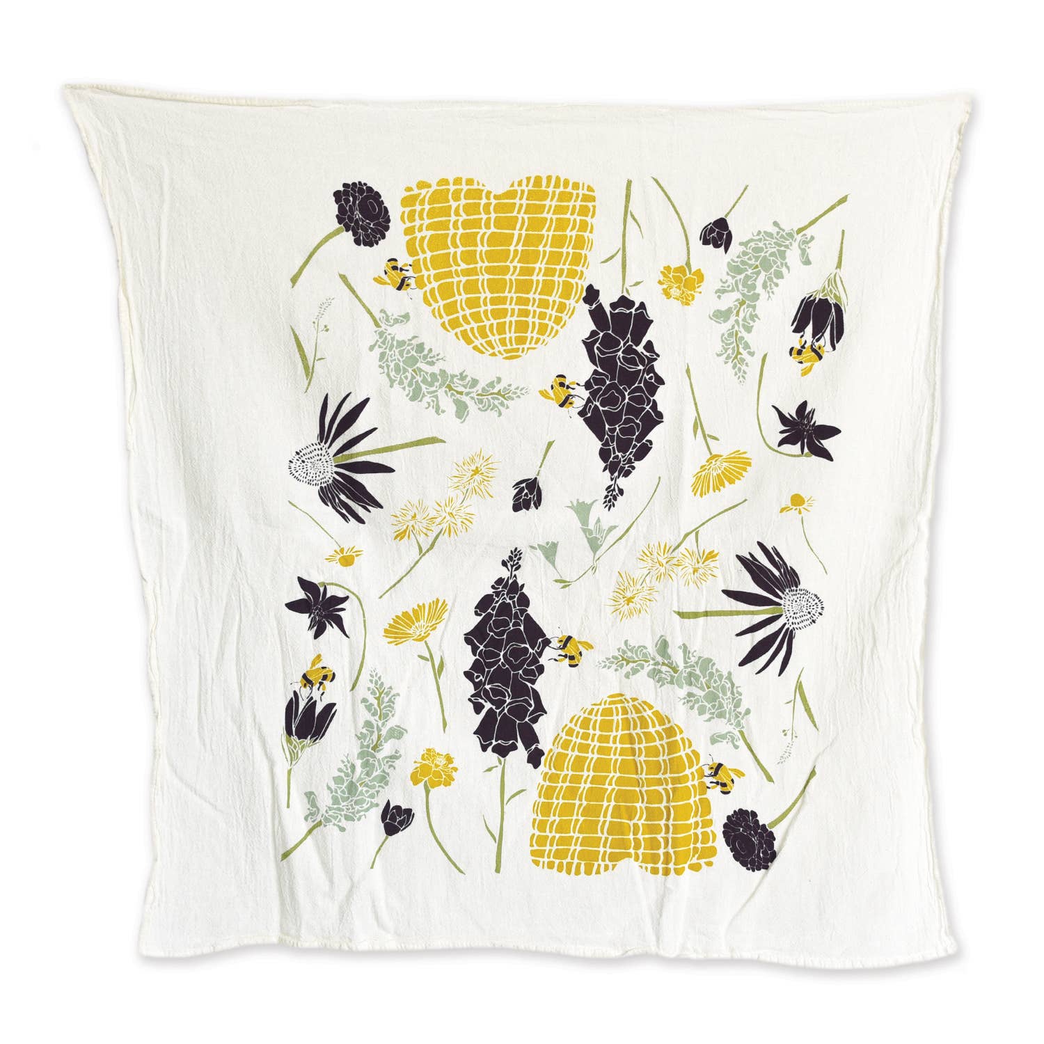 Honeybee Garden Towel - One Strange Bird