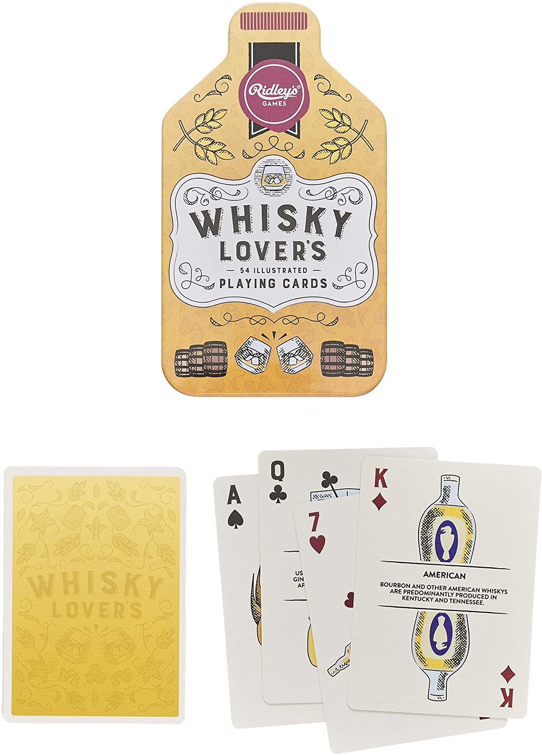 Whiskey Lovers Playing Cards - One Strange Bird