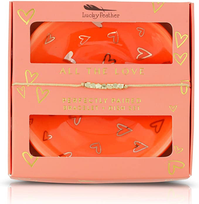 All the Love - Bracelet + Dish Set - One Strange Bird