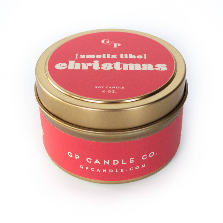 {Smells Like] Christmas Just Because 4 oz. Candle Tin