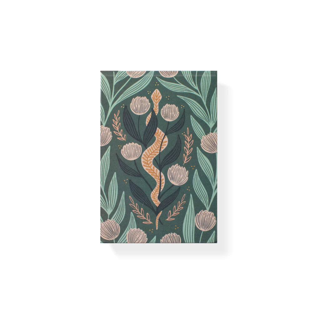 SNAKE CHARM NOTEPAD