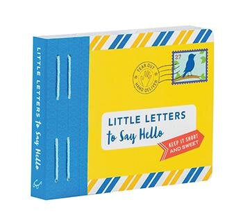 Little Letters to Say Hello - One Strange Bird
