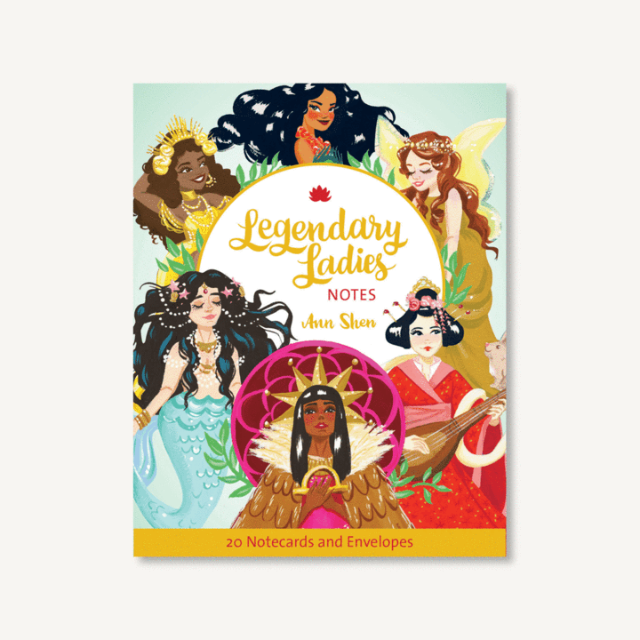 Legendary Ladies Notes 20 Notecards and Envelopes - One Strange Bird