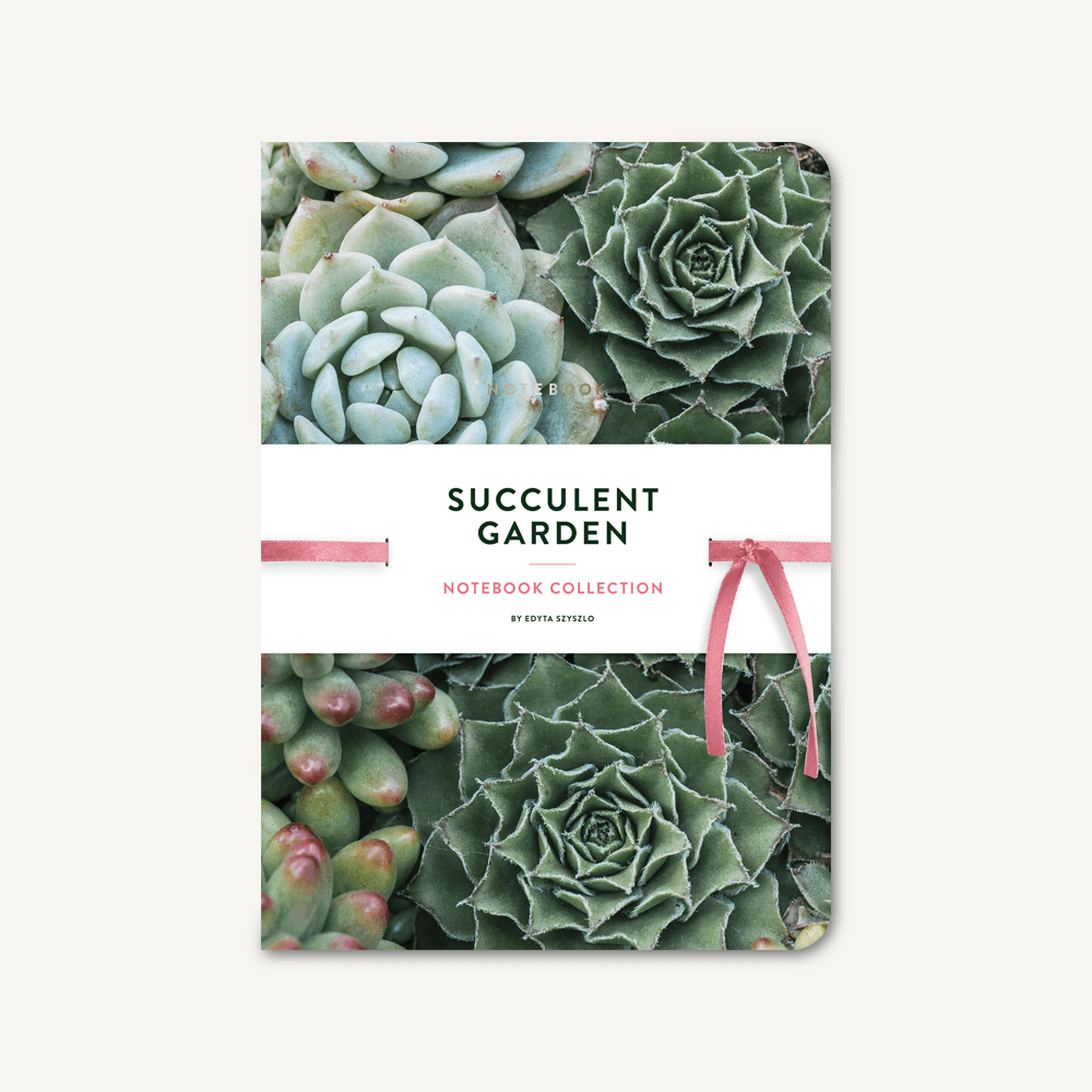 SUCCULENT GARDEN NOTEBOOK - One Strange Bird