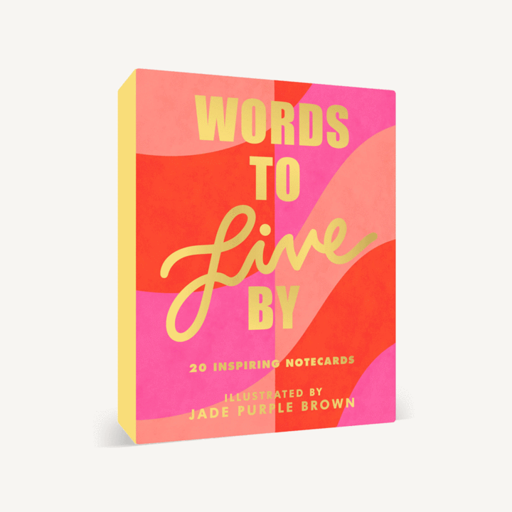 Words to Live By Notecards - One Strange Bird