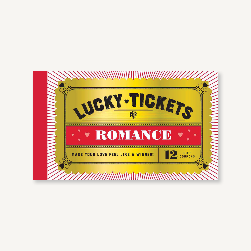 Lucky Tickets for Romance 12 Gift Coupons - One Strange Bird