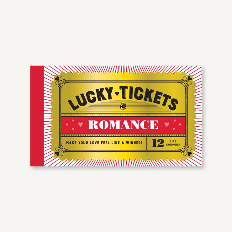 Lucky Tickets for Romance 12 Gift Coupons - One Strange Bird